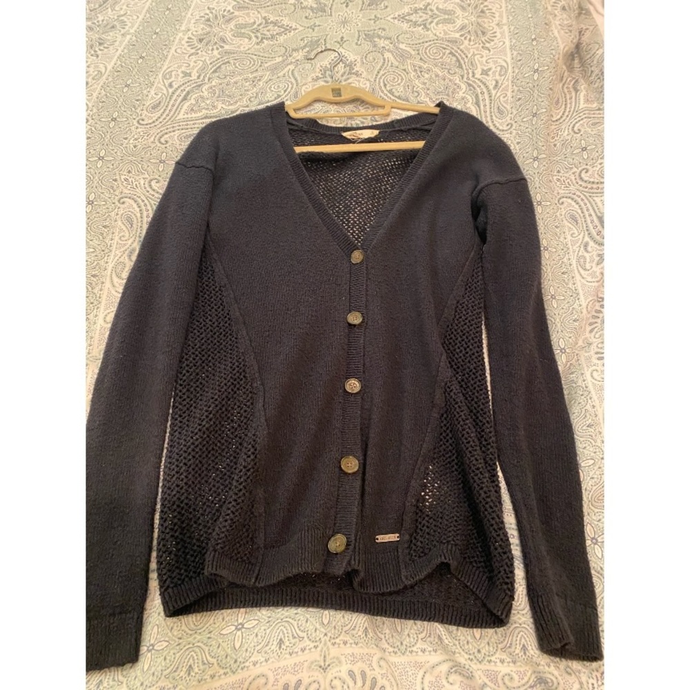Hollister Cardigan Navy Size Small